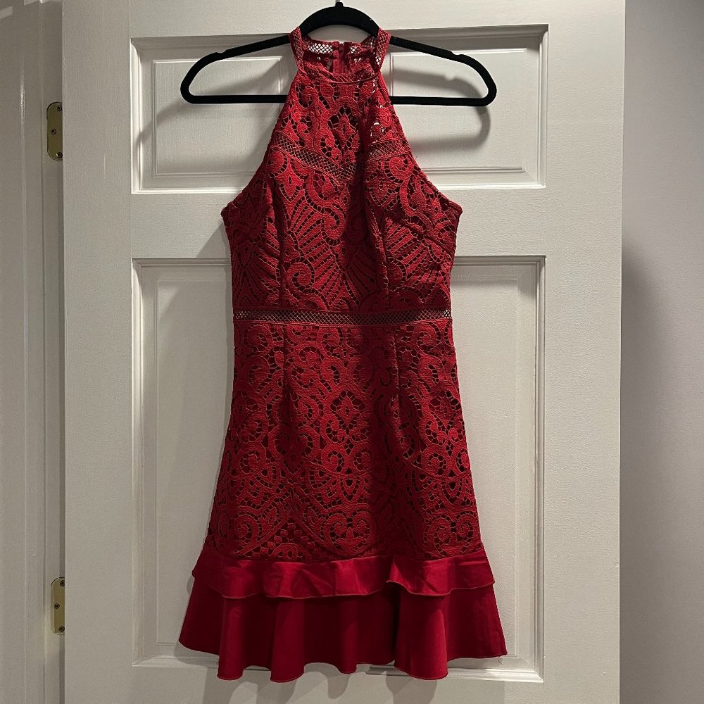 Two Sisters The Label Lace High Neck Dress Size 4
